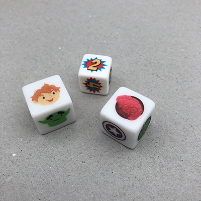printing dice sample