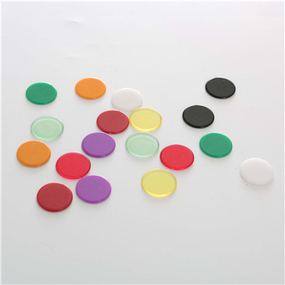 round plastic acrylic disc