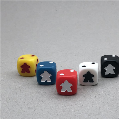 engraved dice